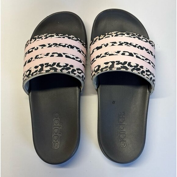 Adidas Pink Slides (size 5) - Picture 4 of 9
